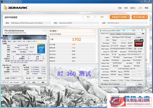 R7 360 3DMARK ܷ