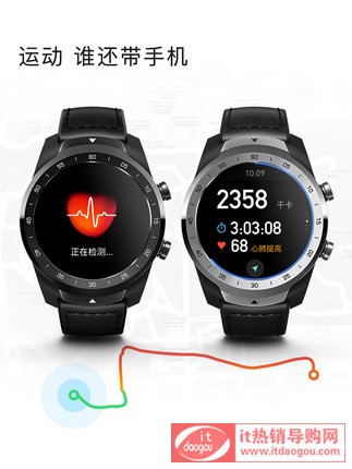 30m(x) TicWatch Proֱ Ԓ\GPSˮ֧׿IOS֭h(hun)