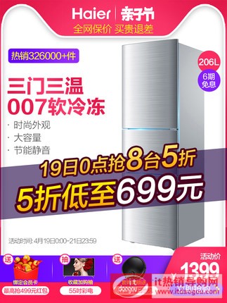 Haier/ BCD-206STPA 206TСͼù(ji)ⷿС